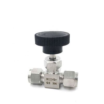 ODM サポートされた衛生用ステンレス鋼 304 316L 鏡磨き表面の針弁