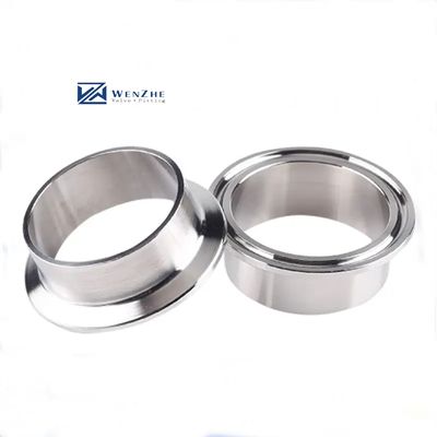 ステンレススチール 304 316 SMS Tri Clover Ferrule/Nipple シルバークランプ接続設計