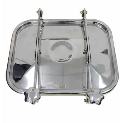 食用品級 SS304/316L 衛生用ステンレス鋼 円形円柱型人道カバー 飲料加工用
