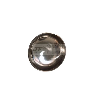 衛生用 SS304/SS316 溶接した円形ヘッドキャップ 不同鋼 球状の端キャップパイプフィッティング