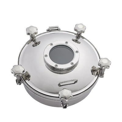女性用スレッド 圧力 鋳造 Frp 丸型マニホールのカバー 工業用ステンレス鋼