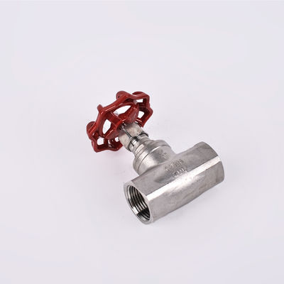 ステンレス鋼 NPT コントロール DN15-80 シルバーB型 手動鋳造アクチュエータ Globe/Stop Valve