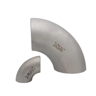 接続 溶接 シルバーパイプフィッティング WZ SS304 316 CF8 Sch 40 90 度 パンチ肘