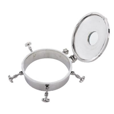 衛生用 SS304 SS316L ステンレス鋼丸型圧力マンスホールカバー