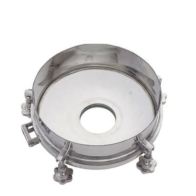 衛生用 SS304 SS316L ステンレス鋼丸型圧力マンスホールカバー