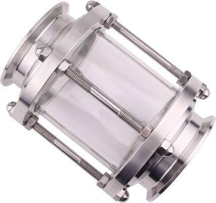 衛生システムにおける流量モニタリングのための3インチトライクランプ型視界ガラス