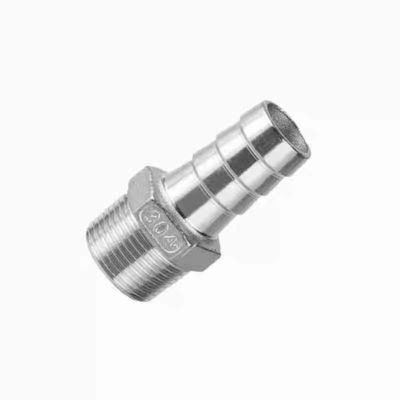 SS316 SS304 ステンレス鋼パイプフィッティングコネクタ 鋳造 NPT BSPT ヘックスホース ニップル