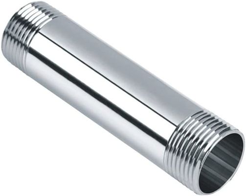 1' NPT x 1/2' NPT 男性スレッドステンレス鋼管フィッティング 8' 乳首型鋳管