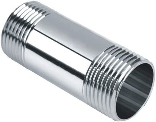 1' NPT x 1/2' NPT 男性スレッドステンレス鋼管フィッティング 8' 乳首型鋳管