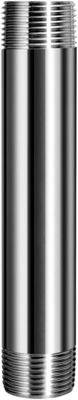 1' NPT x 1/2' NPT 男性スレッドステンレス鋼管フィッティング 8' 乳首型鋳管