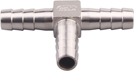 女性 ステンレス スチールホース バーブ 3 Way Tee T 形 バーブ 1/2 インチ ユニオン ホーム ブルー フィッティング