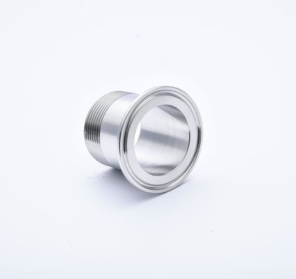 ODMサポート トライクランプ Npt Bspパイプフィッティング SS304 の男性スレッドアダプター/コップリング