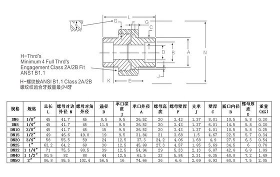 ステンレス鋼 304 316 316L 2000lb 3000lb 6000lb B16.11 鋳造フィッティング ソケット ウェールド 連合