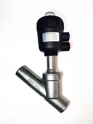 DN15-DN80 ステンレススチール304 パネウマティック蒸気スレッド Y型アングルシートバルブ 消毒薬局