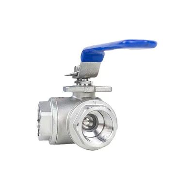 円筒型ヘッドコード WZ SS201 304 316 3 方向バルブ 螺紋末 NPT BSP BSPT シルバー