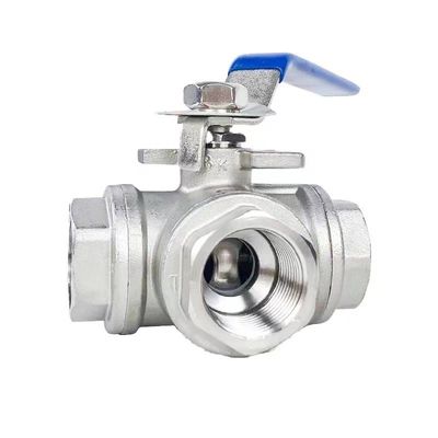 円筒型ヘッドコード WZ SS201 304 316 3 方向バルブ 螺紋末 NPT BSP BSPT シルバー