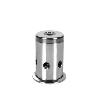 1.0"-2.0" 衛生用 304 316L スタッドレスタイヤ 調整可能な安全圧縮バルブ