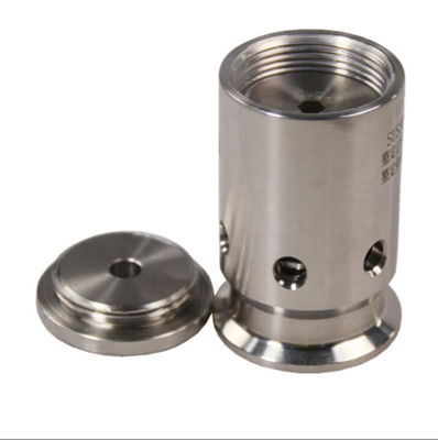 1.0"-2.0" 衛生用 304 316L スタッドレスタイヤ 調整可能な安全圧縮バルブ