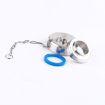 ステンレス鋼 304 316 SMS ユニオン ブラインドセット ウェールド 男性 ウェールド ラインヤー スロットナッツとガスケット