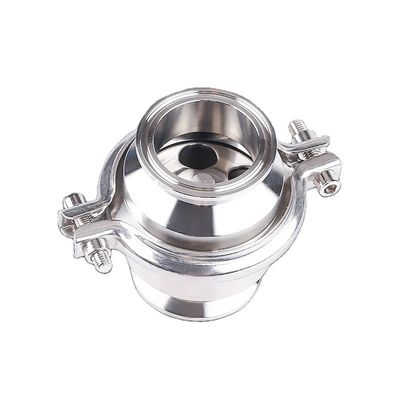 DN15-DN200 衛生用ステンレス鋼 304/316L トライクランプチェックバルブ パーソナライズされたサポート