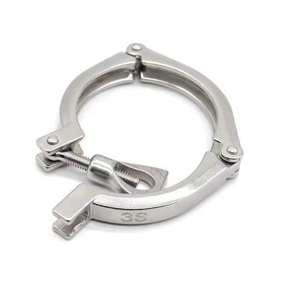 パーソナライズド サポート 3 パーツ クランプ フェルール ステンレス スチール 304 316 316L DIN SMS 3A