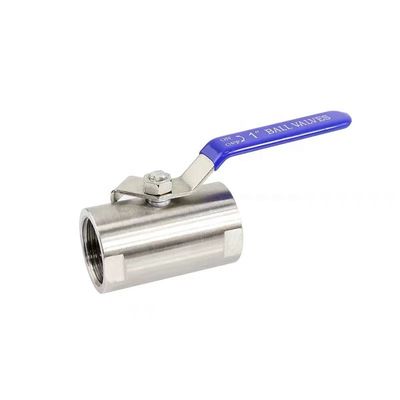 高温ステンレス鋼 201 NPT BSP 内螺栓用のスレッド式ワイドボールバルブ