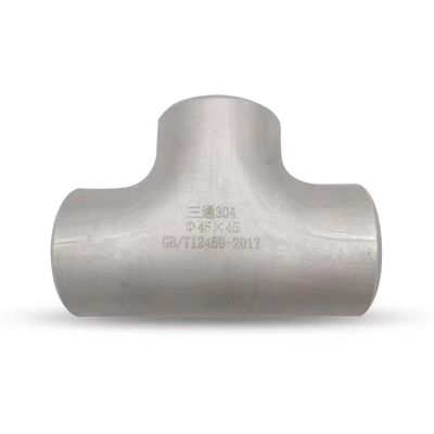"-4"DN25-DN100 鋳造ステンレス鋼 304 316 丸型ティ 溶接 SCH40S ASTM B423 825 ASTM B16.9