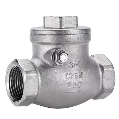 WZ SS 304 316 CF8 CF8M 円筒式回転式チェックバルブ 200WOG 1/2"-4"等