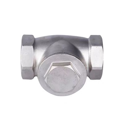 WZ SS 304 316 CF8 CF8M 円筒式回転式チェックバルブ 200WOG 1/2"-4"等