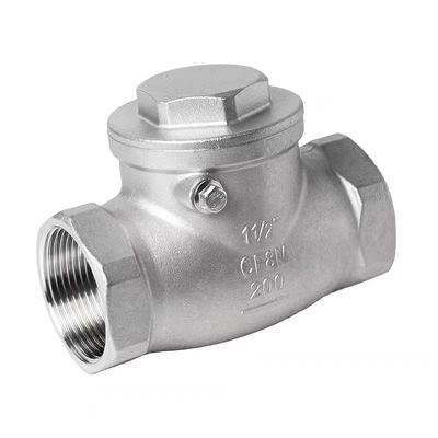 WZ SS 304 316 CF8 CF8M 円筒式回転式チェックバルブ 200WOG 1/2"-4"等