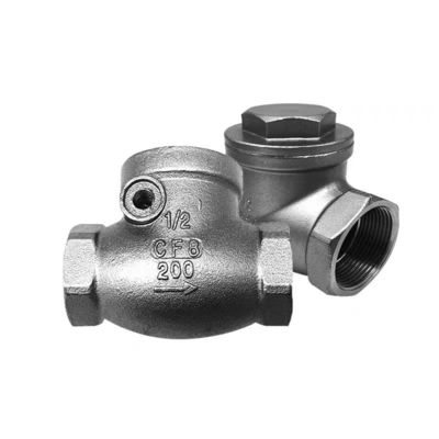 WZ SS 304 316 CF8 CF8M 円筒式回転式チェックバルブ 200WOG 1/2"-4"等