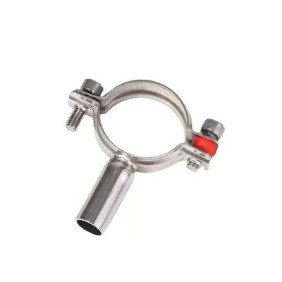 丸型ヘッドコード SS201304 ステンレス鋼管ハンガークランプ 45mm 長さ 磨き付き