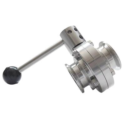衛生用 SS304/316L 電動型バタフライ・ワッフル