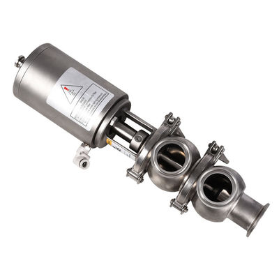 WZ 衛生用ステンレス鋼 3 Way パネウマティックストップ リバースバルブ