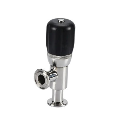 一般衛生用クランプ救出バルブ 円筒型ヘッドコード SS304 316 316L