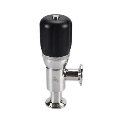 一般衛生用クランプ救出バルブ 円筒型ヘッドコード SS304 316 316L