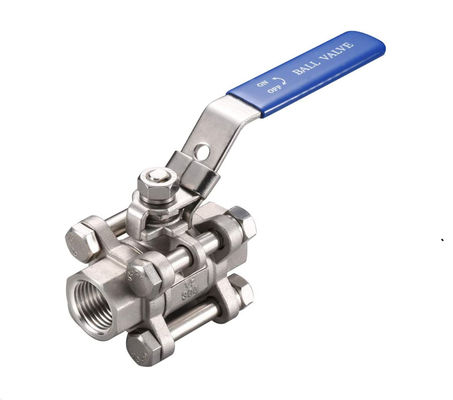 Cowin Brewing 1''-8'' 3PC ボールバルブ ステンレス鋼 304 NPT 油ガス水用スレッド