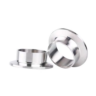 ANSI WZ 衛生用ステンレス鋼304 316 溶接されたSMSフェルルール 14WMP L 12.7mm DIN 3A SMS