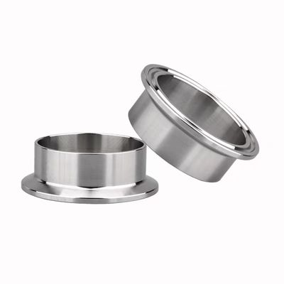 ANSI WZ 衛生用ステンレス鋼304 316 溶接されたSMSフェルルール 14WMP L 12.7mm DIN 3A SMS