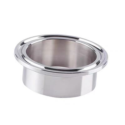 ANSI WZ 衛生用ステンレス鋼304 316 溶接されたSMSフェルルール 14WMP L 12.7mm DIN 3A SMS