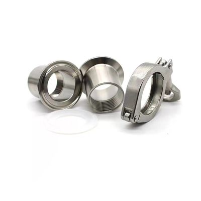 円筒型ヘッドコード WZ SS 304 316 トライクランプ クイックコネクト 衛生管のクランプセット