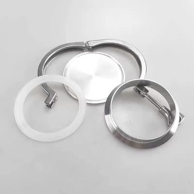 ステンレス鋼 316 304 Tri Clamp 3A ブラインドフェルルールエンドキャップセット