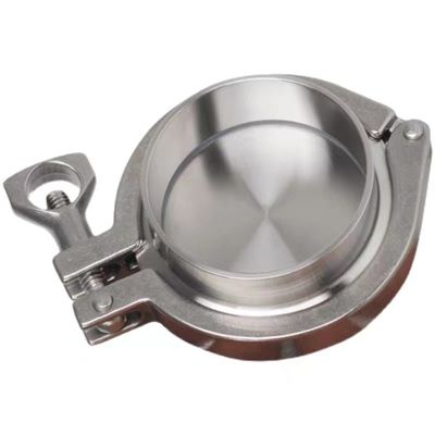 ステンレス鋼 316 304 Tri Clamp 3A ブラインドフェルルールエンドキャップセット