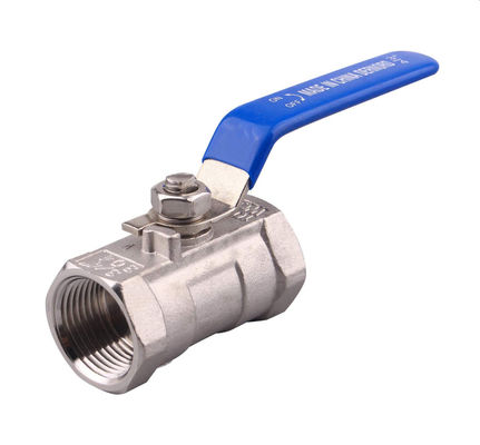 工業用ステンレス鋼 316 2" NPT 女性 フルポートボールバルブ ビニールハンドル WOG1000