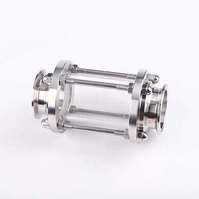 衛生用ステンレス鋼 316/304 パイプフィッティング トライクランプ 直管型視界ガラス