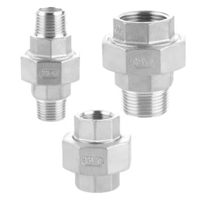 ヘクサゴンヘッド ステンレス鋼のダブル 内部のスレッドコップリングコネクタ NPT BSP 1/4''-4.0