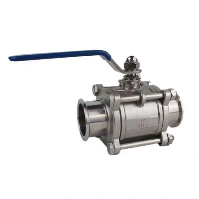 ISO9001 認定 衛生用不?? 鋼 304/316L トライ クランプ ボール バルブ 水用