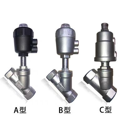汎用ステンレス鋼アングルシートバルブ 304 316 異なるアプリケーションのために 1/8 "-4