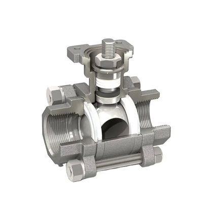 鋳造 3PCS ステンレス 1000Wog ボールバルブ 石油化学工業用