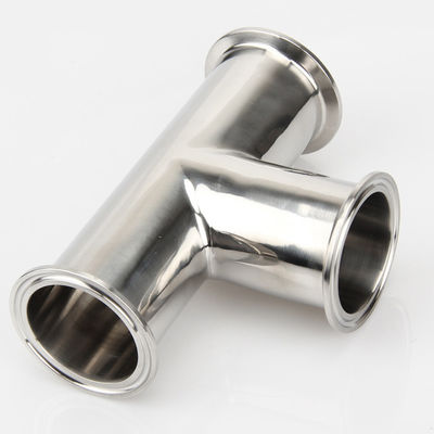 ヘクサゴンクランプ Tee 3 Wayステンレススチール 304 3 シリコンガスケート 1.5 " Tri Clamp